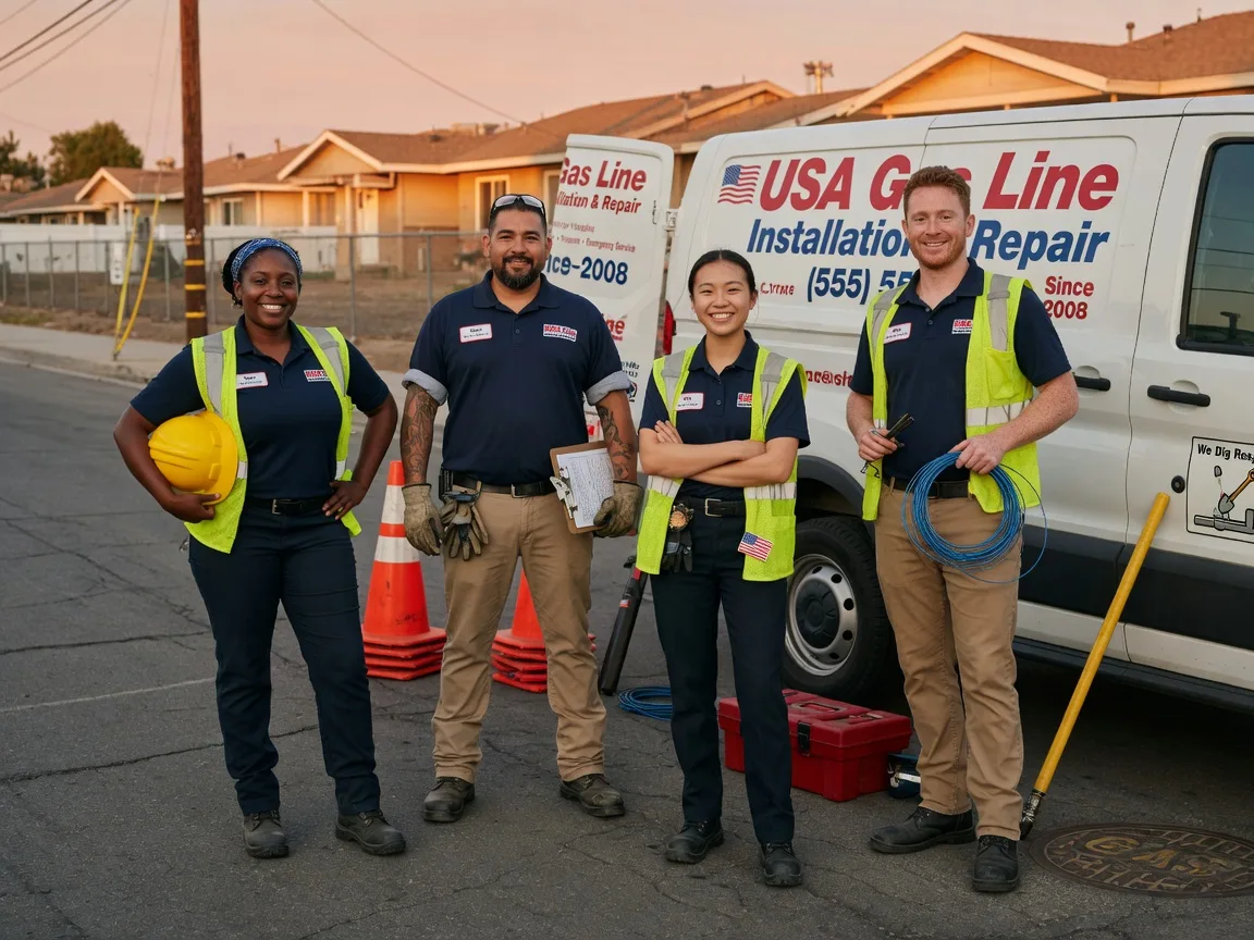 Gas Line Installation company in Lambrook, AR